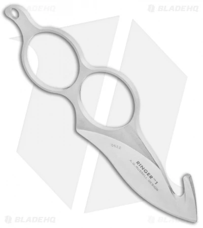 CRKT A.G. Ringer Guthook Fixed Blade Neck Knife (2.375" Satin) 2250 4 CRKT A.G. Ringer Guthook Fixed Blade Neck Knife (2.375" Satin) 2250 - Image 2