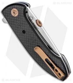 CRKT Avant Flipper Knife Carbon Fiber (3.17" Satin) 4620 -Crkt CRKT Avant Flipper CF Satin 4620 BHQ 92281 jr bottlecap
