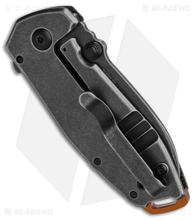 CRKT Burnley Squid Flipper Assisted Opening Knife Green Micarta (2.4" Smokewash) 5 CRKT Burnley Squid Flipper Assisted Opening Knife Green Micarta (2.4" Smokewash) - Image 3