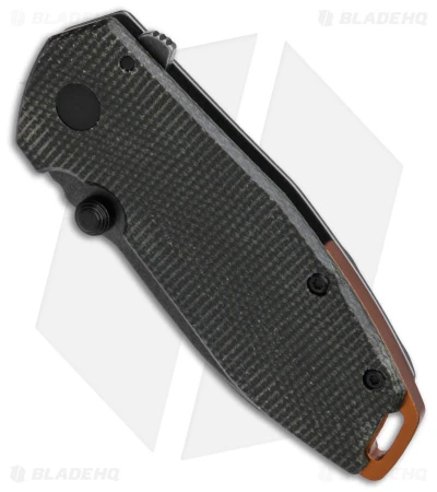 CRKT Burnley Squid Flipper Assisted Opening Knife Green Micarta (2.4" Smokewash) 4 CRKT Burnley Squid Flipper Assisted Opening Knife Green Micarta (2.4" Smokewash) - Image 2