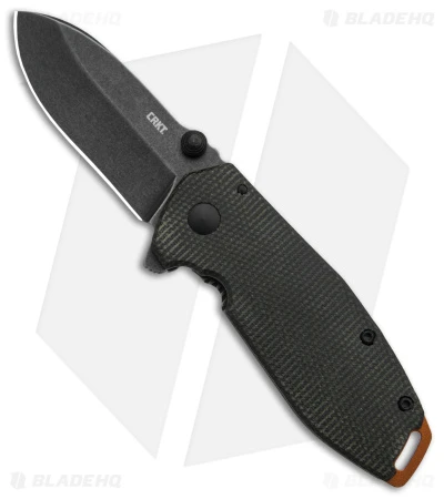 CRKT Burnley Squid Flipper Assisted Opening Knife Green Micarta (2.4" Smokewash) 3 CRKT Burnley Squid Flipper Assisted Opening Knife Green Micarta (2.4" Smokewash)