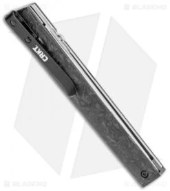 CRKT CEO Liner Lock Knife Marble Carbon Fiber (3.1" Satin S35VN) 8 CRKT CEO Liner Lock Knife Marble Carbon Fiber (3.1" Satin S35VN) -Crkt CRKT CEO LL Marble CF Satin BHQ 113867 jr side