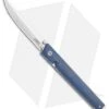CRKT CEO Liner Lock Knife Blue Linen Micarta (3.1" Satin S35VN) BHQ Exclusive -Crkt CRKT CEO Liner Lock Knife Blue Linen Micarta 3.1in Satin S35VN BHQ Exclusive 7096BLS35 BHQ 117054 LS