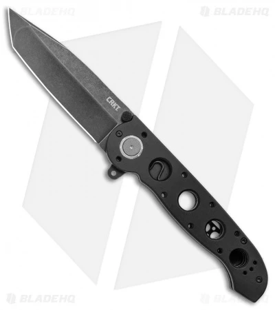 CRKT Carson M16-04DB Tanto Dead Bolt Lock Flipper Knife (3.89" Black SW) 3 CRKT Carson M16-04DB Tanto Dead Bolt Lock Flipper Knife (3.89" Black SW)