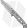 CRKT M16-04SS Stainless Steel Frame Lock Knife Tanto (3.9" Bead Blast) -Crkt CRKT Carson M16 04SS SS Tanto FL Flipper BB BHQ 138967 jr