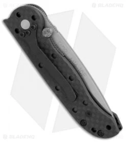 CRKT Carson M16-10F Tanto Flipper Knife Carbon Fiber (3" Satin Serr) 7 CRKT Carson M16-10F Tanto Flipper Knife Carbon Fiber (3" Satin Serr) -Crkt CRKT Carson M16 10F tanto cf satin serr BHQ 69073 er side