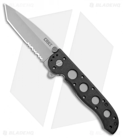 CRKT Carson M16-12Z Folding Tanto Flipper Knife Zytel (3" Bead Blast Serr) 3 CRKT Carson M16-12Z Folding Tanto Flipper Knife Zytel (3" Bead Blast Serr)