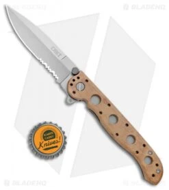 CRKT Carson M16-13ZM Desert Spear Point Flipper Knife (3.5" Bead Blast Serr) 9 CRKT Carson M16-13ZM Desert Spear Point Flipper Knife (3.5" Bead Blast Serr) -Crkt CRKT Carson M16 13ZM Desert SP BB Serr BHQ 8981 jr bottlecap
