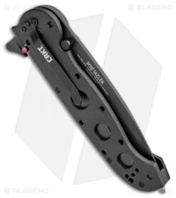 CRKT Carson M16-14ZLEK Tanto Liner Lock Knife (3.75" Serr) -Crkt CRKT Carson M16 14ZLEK Tanto LL Serr BHQ 8897 jr side