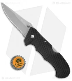 CRKT Cascade Lockback Folding Knife (3.5" Bead Blast Serr) 9 CRKT Cascade Lockback Folding Knife (3.5" Bead Blast Serr) -Crkt CRKT Cascade LB BB Serr 6914 BHQ 72002 jr bottlecap