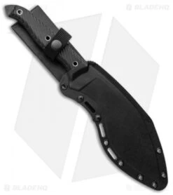 CRKT Clever Girl Kukri Fixed Blade Knife Black G-10 (7.75" Black) -Crkt CRKT Clever Girl Kukri Fixed Blade Black BHQ 138972 jr sheath