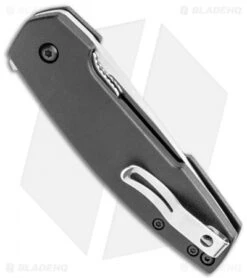 CRKT Cottidae Liner Lock Knife Black Aluminum (2.6" Satin) 6321 -Crkt CRKT Cottidae LL Black Aluminum Satin 6321 BHQ 119354 jr side