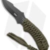 CRKT Crawford Thunder Strike Neck Knife Green Paracord (2.8" Black) 2032 -Crkt CRKT Crawford Thunder Strike Neck Green Paracord Black BHQ 27278 jr