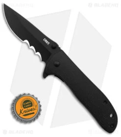 CRKT Drifter Knife W/ Veff Serrations Black Resin Infused Handle (2.82" Black) 9 CRKT Drifter Knife W/ Veff Serrations Black Resin Infused Handle (2.82" Black) -Crkt CRKT Drifter Knife w Veff Seerations Black Resin Infused Handle 2in Black BHQ 180917 td size
