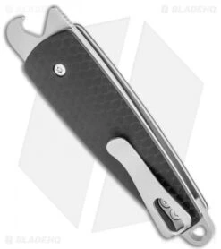 CRKT Dually Knife W/ Bottle Opener Black (2.5" Stonewash) 7086 -Crkt CRKT Dually Bottle Opener SW 7086 BHQ 119356 jr side