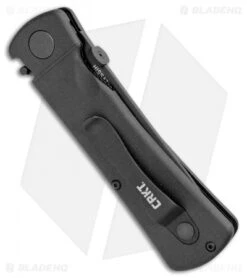 CRKT Folding Hissatsu Spring Assisted Knife (3.875" Black) 2903 -Crkt CRKT Folding Hissatsu SA Black 2903 BHQ 1948 jr side