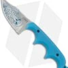 CRKT Folts Minimalist Bowie Cthulhu Neck Knife Blue GRN (2" Satin) 2387O -Crkt CRKT Folts Minimalist Bowie Cthulhu Neck Knife Blue G 10 Satin BHQ 119325 jr