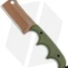 CRKT Folts Desert Warrior Minimalist Cleaver Neck Knife (2.1" Copper D2) -Crkt CRKT Folts Minimalist Cleaver Neck Knife OD Green G 10 Copper BHQ 114000 jr