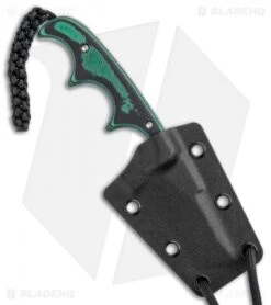 CRKT Folts Minimalist Tanto Neck Knife (2.125" Bead Blast) 2386 8 CRKT Folts Minimalist Tanto Neck Knife (2.125" Bead Blast) 2386 -Crkt CRKT Folts Minimalist Tanto Neck Knife Green Black BB 2386 BHQ 7032 jr sheath