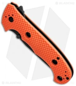 CRKT Hammond Cruiser LAWKS Liner Lock Knife Orange (3.75" Black Serr) 7914ORB -Crkt CRKT Hammond Cruiser Orange Black Serr CR7914ORB BHQ 87150 jr spine 2