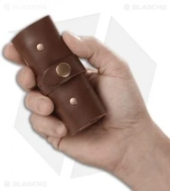 CRKT Wu Hex Bit Driver Tool Roll - Leather/Brass 9911 -Crkt CRKT Hex Bit Driver Tool Roll Leather Brass 9911 BHQ 119373 jr size