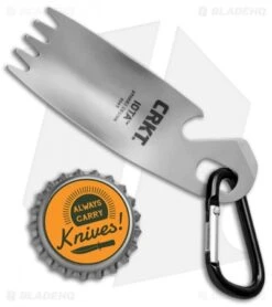 CRKT Iota Multi-Tool Utensil Gray SS 9085 -Crkt CRKT Iota Multi Tool Utensil Gray SS 9085 BHQ 34396 jr bottlecap
