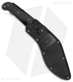 CRKT Johnson KUK Tactical Kukri Fixed Blade Knife (10.56" Black) 2742 -Crkt CRKT Johnson KUK Tactical Kukri black BHQ 76695 er sheath