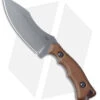 CRKT Kaila Cumings Bugsy Fixed Blade Knife Brown Micarta (3.78" Stonewash) -Crkt CRKT Kaila Cumings Bugsy Fixed Blade Knife Stonewash BHQ 181751 kc