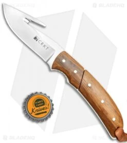 CRKT Kuskokwin Kommer Signature Hunter Fixed Blade Bamboo (3.3" Satin) 2820 -Crkt CRKT Kuskokwin Kommer Signature Hunter Blade Bamboo 2820 BHQ 69084 jr bottlecap