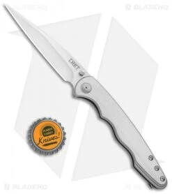 CRKT Lerch Flat Out OutBurst Assisted Knife Stainless Steel (3.57" Satin) 7016 -Crkt CRKT Lerch Flat Out OutBurst Assited SS Satin 7016 BHQ 92319 jr bottlecap