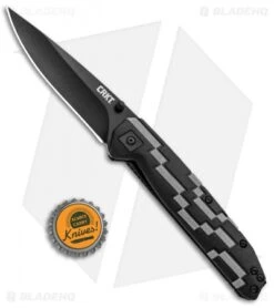 CRKT Lerch Hyperspeed Outburst Assisted Knife Black (3.58" Black) 7020 -Crkt CRKT Lerch Hyperspeed Outburst Assited Black Black 7020 BHQ 92314 jr bottlecap