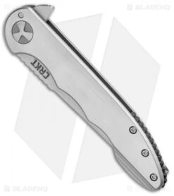 CRKT Lerch Up & At 'Em Flipper Knife Stainless Steel (3.62" Satin) 7076 -Crkt CRKT Lerch Up and At Em SS Satin 7076 BHQ 92318 jr spine