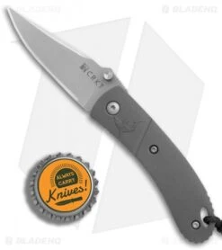 CRKT Lightfoot Urban Shark Liner Lock Knife Gray (2.5" Satin) 9 CRKT Lightfoot Urban Shark Liner Lock Knife Gray (2.5" Satin) -Crkt CRKT Lightfoot Urban Shark gray satin BHQ 76311 er bottlecap