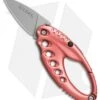 CRKT Lumabiner Pink Liner Lock Knife W/ L.E.D Light (1.6" Bead Blast) -Crkt CRKT Lumabiner Pink LED light bb BHQ 69069 er