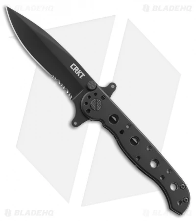 CRKT M21 - 10KSF Liner Lock Folding Knife (3" Black Serr) 3 CRKT M21 - 10KSF Liner Lock Folding Knife (3" Black Serr)