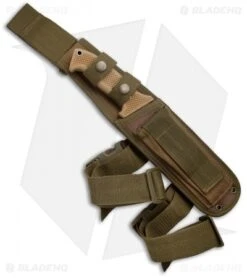 CRKT M60 16NKD Large Fixed Blade Tanto Knife Desert Tan (6.13" Tan Serr) -Crkt CRKT M60 16NKD Large Tanto Desert Tan Tan Serr M60 16NKD BHQ 9953 jr sheath