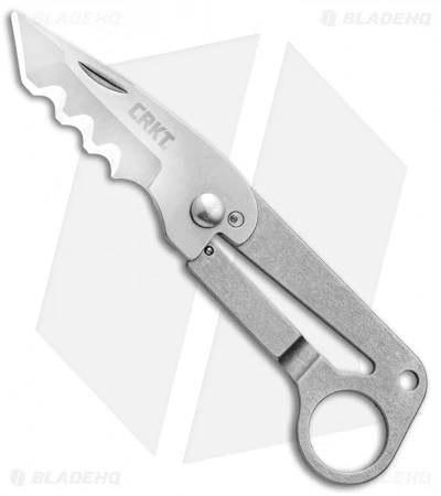 CRKT NIAD Framelock Folder Climbing Knife (1.625" Satin Serr) 2406 3 CRKT NIAD Framelock Folder Climbing Knife (1.625" Satin Serr) 2406