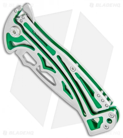 CRKT Nirk Tighe 2 Knife Green Stainless Steel (3.2" Satin) 5241 4 CRKT Nirk Tighe 2 Knife Green Stainless Steel (3.2" Satin) 5241 - Image 2