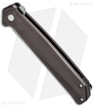 CRKT Onion Helical Liner Lock Tanto Knife Aluminum (3.52" Satin) K500GXP 4 CRKT Onion Helical Liner Lock Tanto Knife Aluminum (3.52" Satin) K500GXP - Image 2