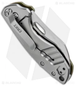 CRKT Pilar Frame Lock Knife OD Green G-10 (2.4" Satin D2) 5311D2D 9 CRKT Pilar Frame Lock Knife OD Green G-10 (2.4" Satin D2) 5311D2D -Crkt CRKT Pilar FL OD Green G 10 Satin 5311D2D BHQ 93244 jr side