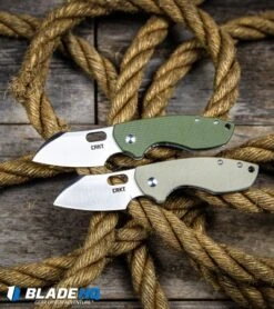 CRKT Pilar Frame Lock Knife Tan G-10 (2.4" Satin D2) -Crkt CRKT Pilar Frame Lock Knife OD Green G 10 Satin D2 5311D2D BHQ 93244 kp wood rope web 1