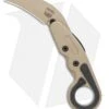 CRKT Provoke Kinematic Morphing Karambit Folding Knife (2.4" Desert Sand) -Crkt CRKT Provoke Kinematic Morphing Karambit Folding Knife 2.4in Desert Sand 4040DS BHQ 113912 LS