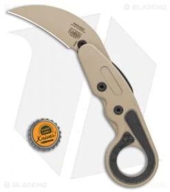 CRKT Provoke Kinematic Morphing Karambit Folding Knife (2.4" Desert Sand) 11 CRKT Provoke Kinematic Morphing Karambit Folding Knife (2.4" Desert Sand) -Crkt CRKT Provoke Kinematic Morphing Karambit Folding Knife 2.4in Desert Sand 4040DS BHQ 113912 LS Bottlecap