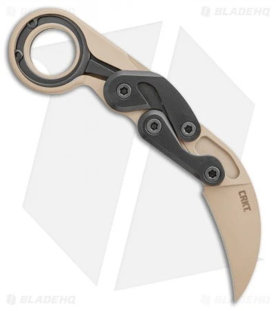 CRKT Provoke Kinematic Morphing Karambit Folding Knife (2.4" Desert Sand) 4 CRKT Provoke Kinematic Morphing Karambit Folding Knife (2.4" Desert Sand) - Image 2