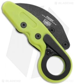 CRKT Provoke Zap Kinematic Morphing Karambit Folding Knife (2.4" Black) 4041G 7 CRKT Provoke Zap Kinematic Morphing Karambit Folding Knife (2.4" Black) 4041G -Crkt CRKT Provoke Zap Kinematic Morphing Karambit Black BHQ 119339 jr side