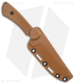 CRKT Ramadi Fixed Blade Knife Coyote G-10 (4.4" Black) -Crkt CRKT Ramadi Fixed Blade Coyote G 10 Handle Black BHQ 138977 jr sheath