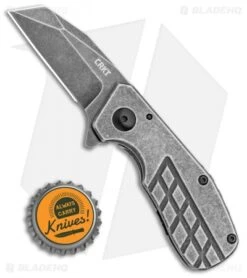CRKT Razelcliffe Compact Frame Lock Knife Stainless Steel (2.4" Black SW) 4021 9 CRKT Razelcliffe Compact Frame Lock Knife Stainless Steel (2.4" Black SW) 4021 -Crkt CRKT Razelcliffe Compact Frame Lock Knife Stainless Steel 2.4in Black SW 4021 BHQ 113911 LS Bottlecap