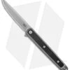 CRKT Rogers Seis Liner Lock Knife Black GRN (3.4" Bead Blast) -Crkt CRKT Richard Rogers Seis Glass Reinforced Nylon LL BB BHQ 138963 jr