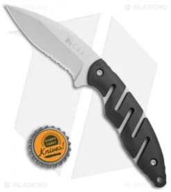 CRKT Ryan Plan B Fixed Blade Knife Zytel (2.8" Bead Blast Serr) 2813 -Crkt CRKT Ryan Plan B zytel bb serr 2813 BHQ 69080 er size