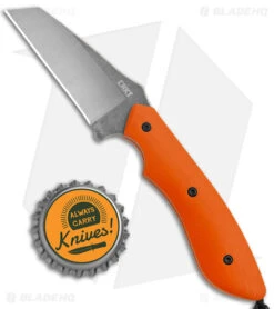 CRKT S.P.I.T. Knife Small Pocket Inverted Tanto Orange G-10 (2.15" Stonewash) -Crkt CRKT S.P.I.T. Knife Small Pocket Inverted Tanto Orange G 10 SW BHQ 178656 jr bottlecap